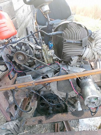 Двигатель на мотоцикл