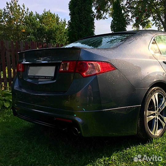 Юбка заднего бампера Mugen Хонда Аккорд 8