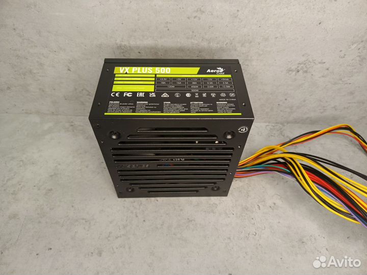 Блок питания AeroCool VX plus 500w