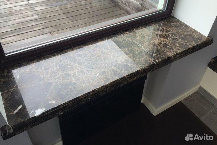 Подоконник из керамогранита