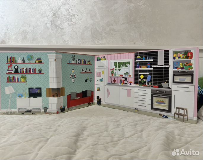 Фон для кукольного домика Икеа Спекса