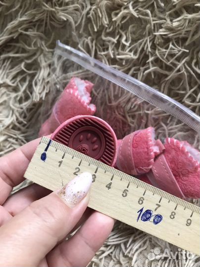 Зимние сапожки для мини собачки