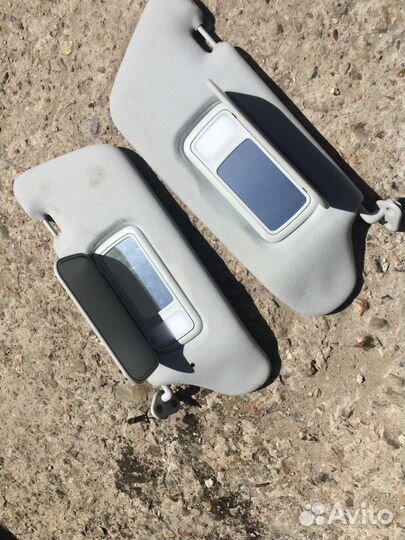 Козырьки с подсветкой w163