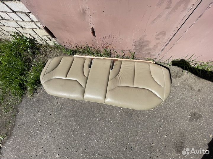 W140 задний диван