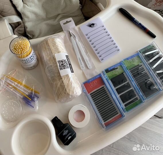 Материалы для наращивания ресниц