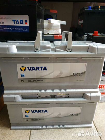 Аккумулятор Varta Silver Dynamic 110ah