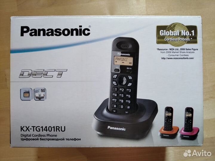 Телефон Panasonic KX-TG1401RU