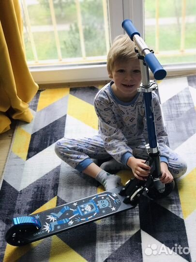 Самокат Oxelo Decatlon Mid1 6-9лет