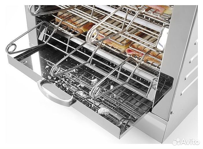 Тостер кварцевый hendi Milan-Toast 262214