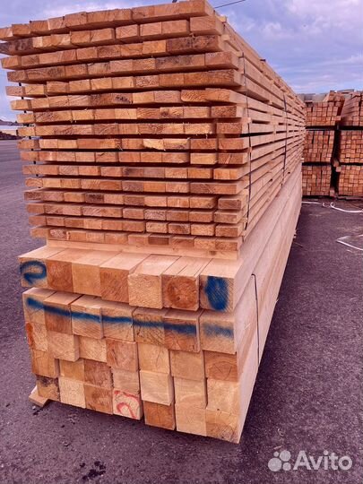 Доска обрезная 25х150х6000мм от производителя