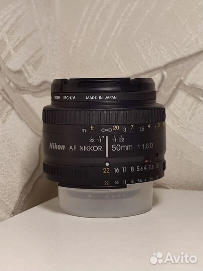 Объектив Nikon AF 50mm f/1.8 D Гарантия