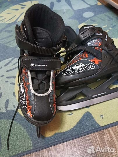 Коньки раздвижные детские 31р.-35р