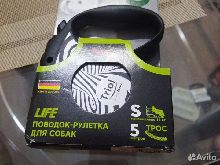 Поводок рулетка flexi Triol Joy S 5 m