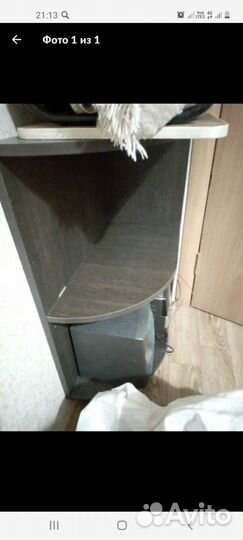 Шкафчик навесной открытый, завершающий элемент кух