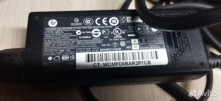 Блок питания для ноутбука/неттопа hp