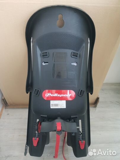 Детское велокресло на багажник Polisport