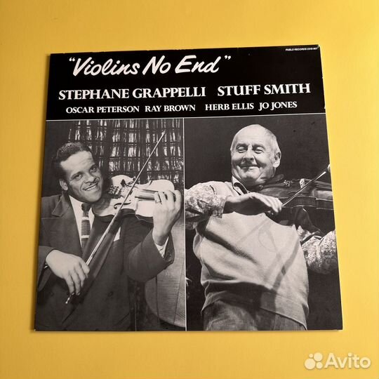 Stephane Grappelli Stuff Smith - Violins No End