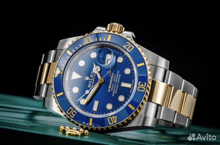 Часы Rolex Submariner blue dial