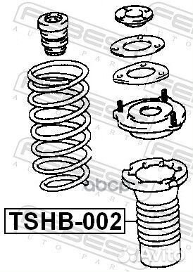 Пыльник амортизатора tshb002 Febest