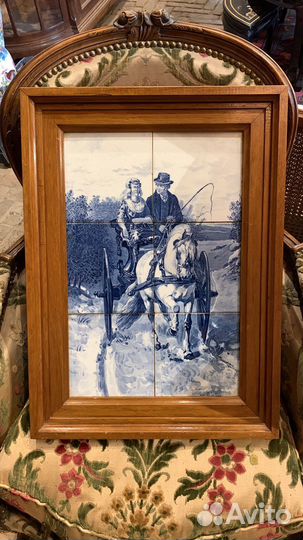 Настенное панно Delft (Делфт). Винтаж