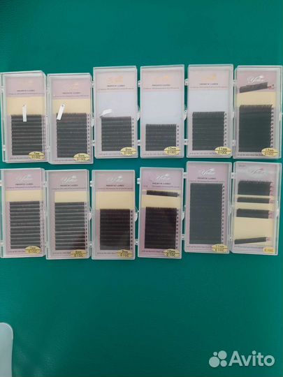 Ресницы для наращивания изгибы С Д Л лс Л+