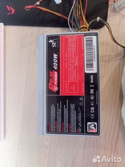 Блок питания real power 400w
