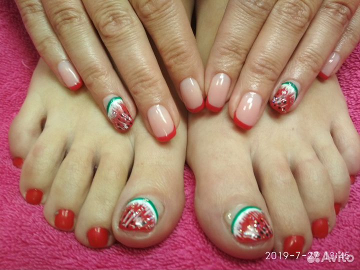 Эстетический/медицинский педикюр