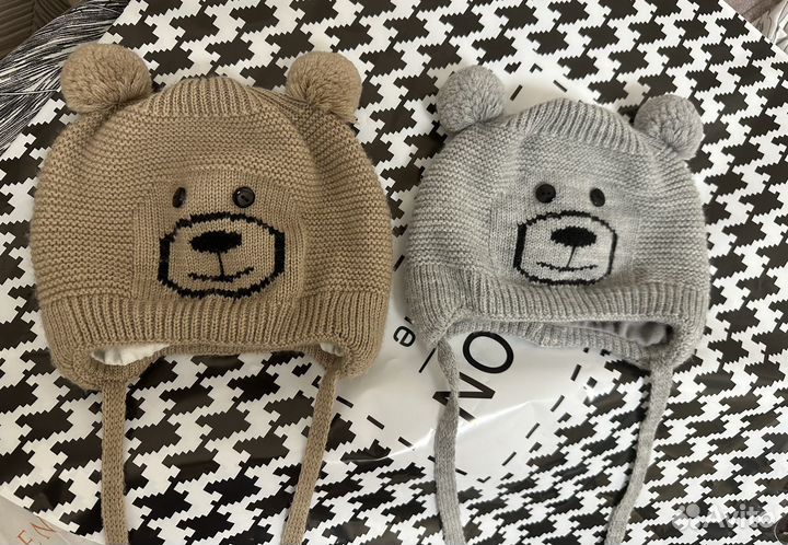 Шапка детская зимняя 46 48