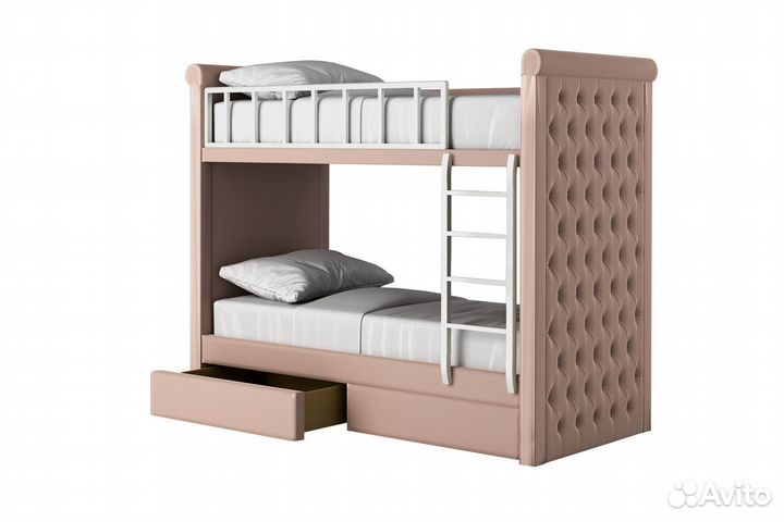 Детская кровать Nicole 90 x 200 см 8 кат.+стр