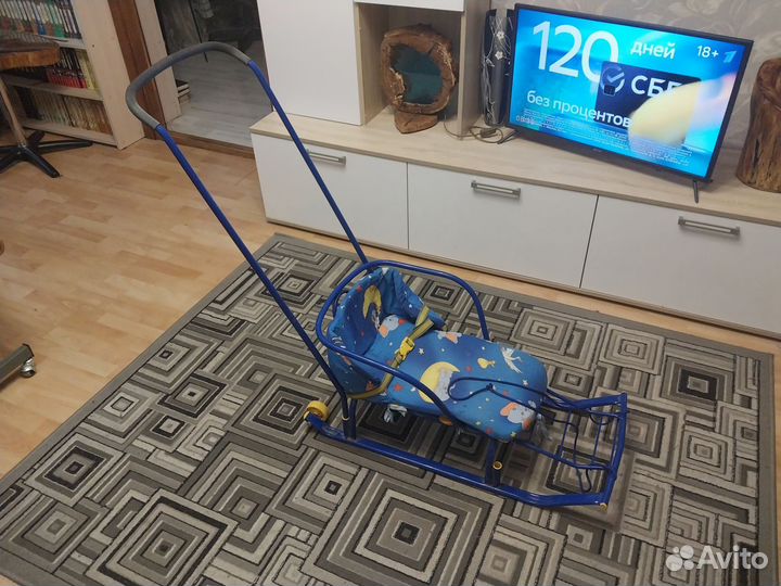 Санки на колесах