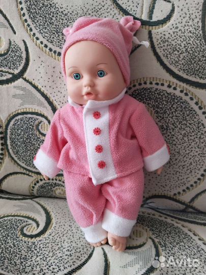 Кукла пупс для малышей 0+ резиновая