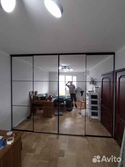 Шкаф купе на заказ в тонком профиле