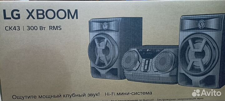 Музыкальный центр LG CK43 Black