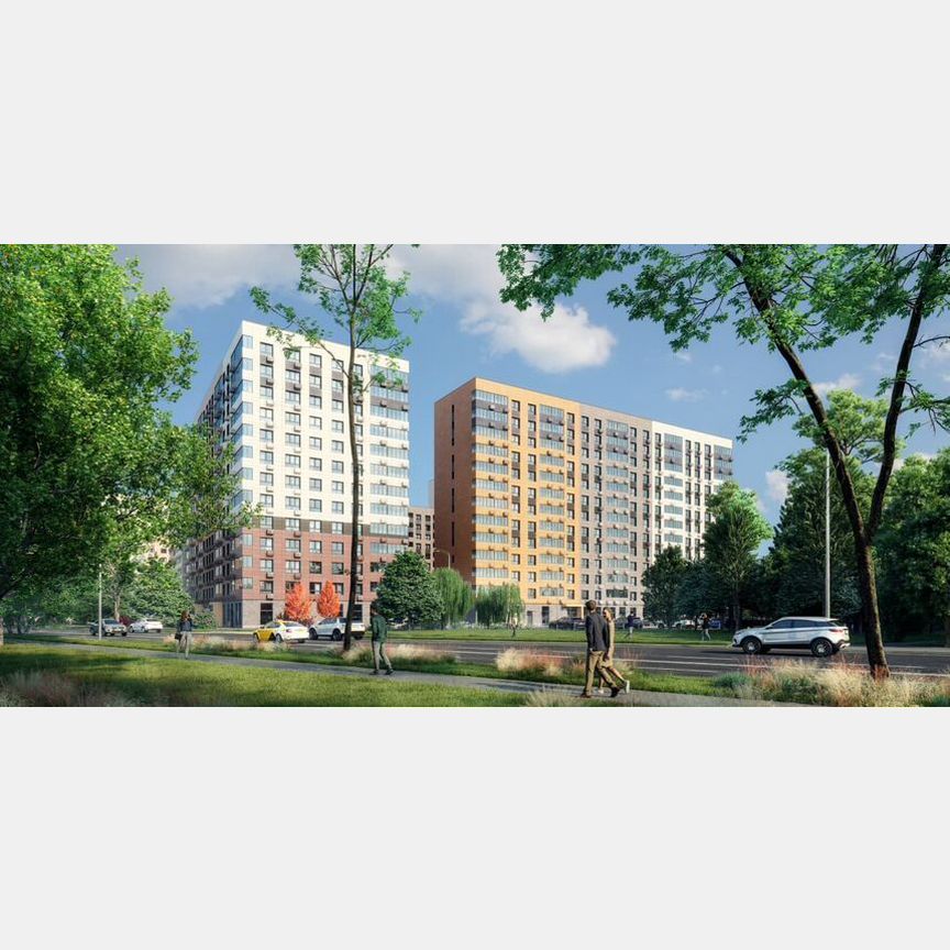 2-к. квартира, 57 м², 12/15 эт.