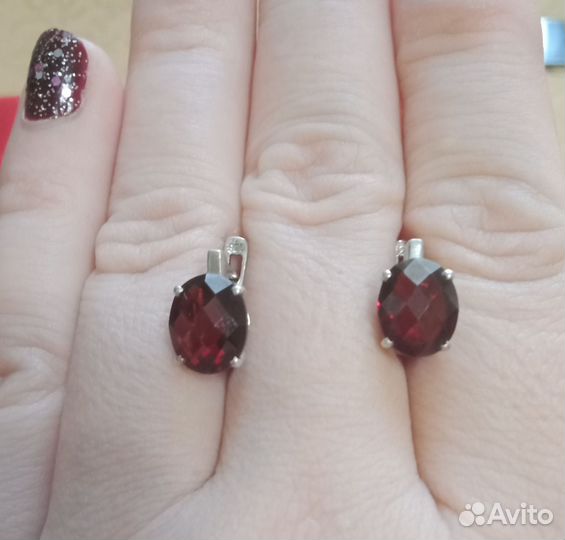 Серьги серебро 925 проба