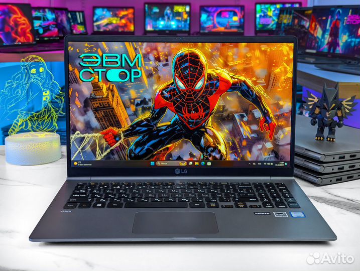 Тонкий LG Gram 15” i5-8250U