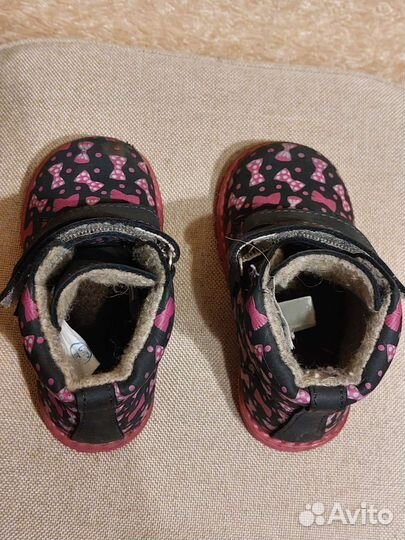 Ботинки демисезонные для девочки