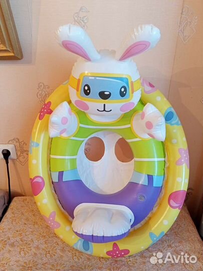 Детский надувной плавательный круг