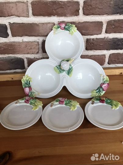 Менажница с плакетками Италия