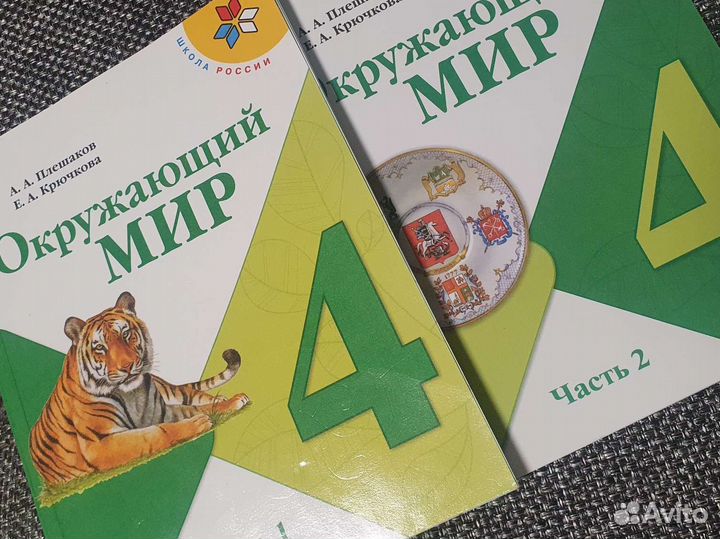 Рабочая тетради и Учебник Окружающий мир