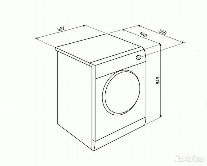 Сушильная машина Smeg DHT71EIN