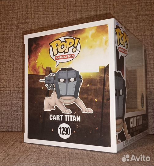 Funko Pop Attack on Titan Cart Titan #1290
