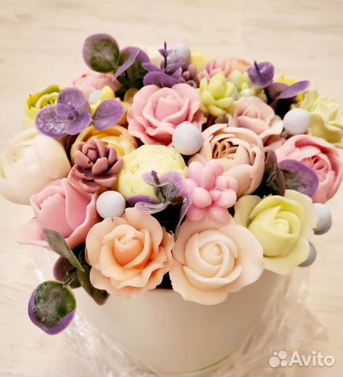 Мыльные букеты