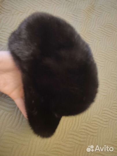 Норковая кепка женская