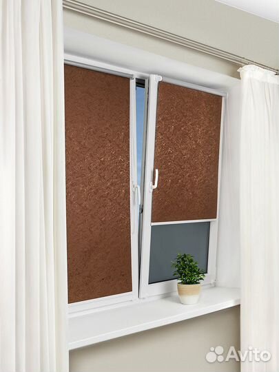 Рулонные шторы в кассете римские шторы плиссе