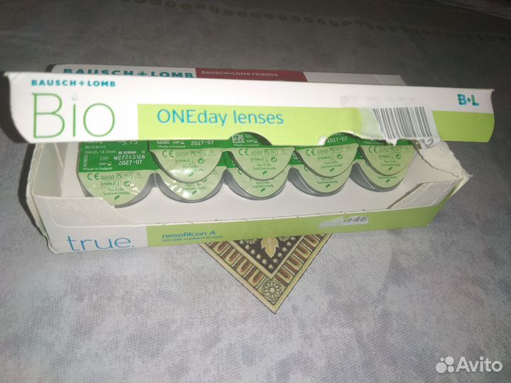 Контактные линзы BioTrue OneDay -5.75