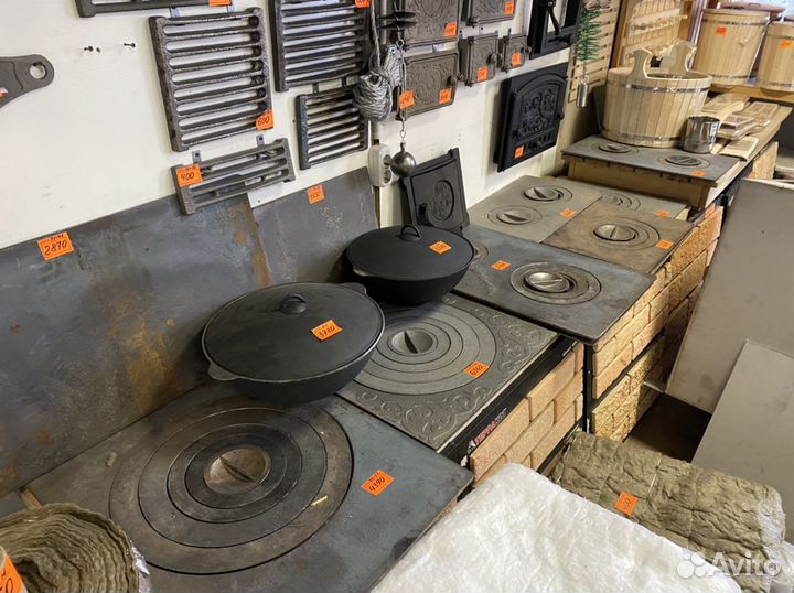 Чугунное литьё для печей и каминов