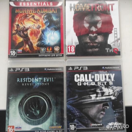 Игры диски ps3