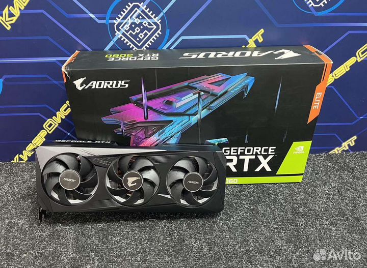 Видеокарта gigabyte rtx 3060 12 гб aorus elite