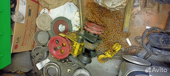 Таль ручная червячная передвижная